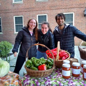 Students host the last On-Campus Market in 2018.